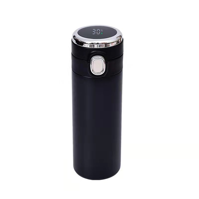 420ML mini stainless steel pea cup, smart temperature insulated cup, car bouncing lid, car cup, durable to drop pic 5