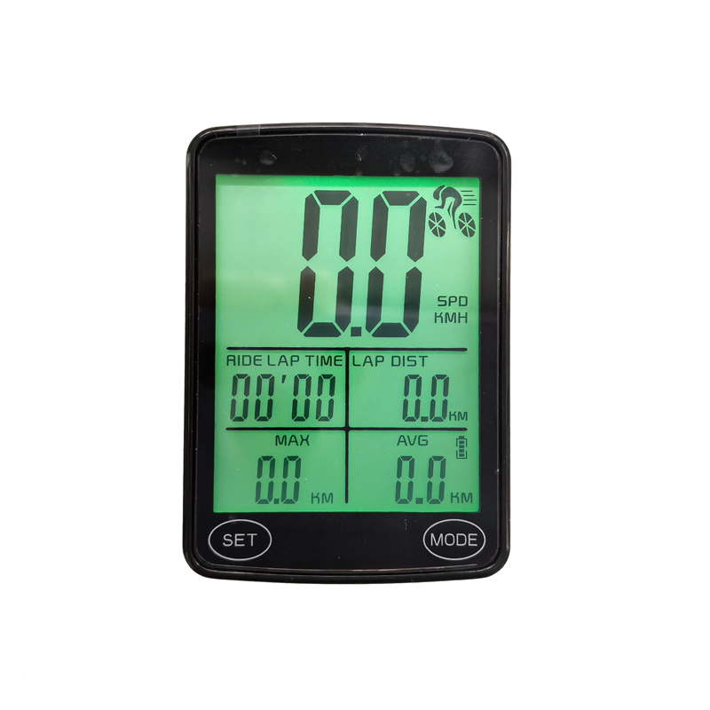 The E-2 wired speedometer, bicycle speedometer, large screen in both Chinese and English, touch backlight, waterproof, mountain bike speedometer, odometer, and speedometer details Picture