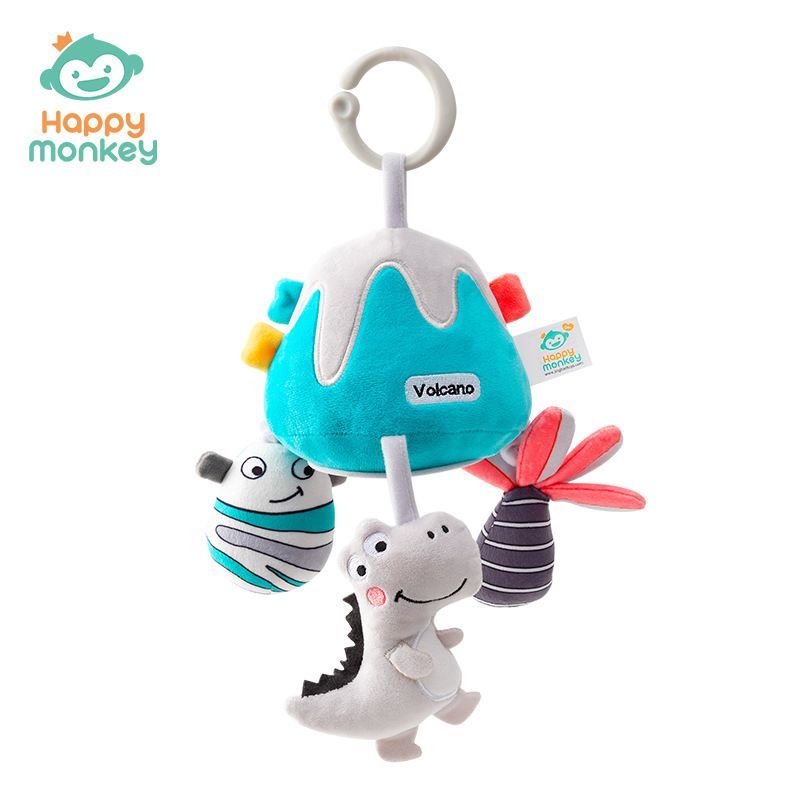 宝宝安抚玩偶柔软婴儿玩具新生儿安慰伴侣轻巧手感细腻适合0岁以上儿童礼物带音乐