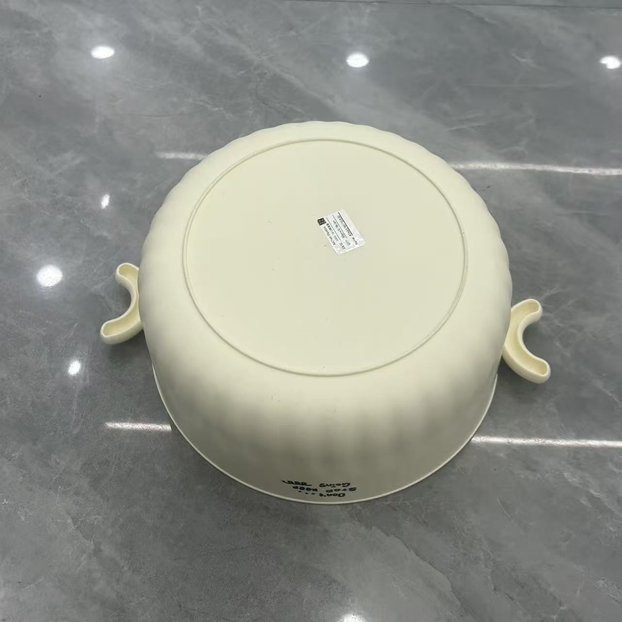 Thickened double-layer draining basket, plastic vegetable washing basket, vegetable washing basin, storage fruit washing basket, multi-functional kitchen household model details Picture