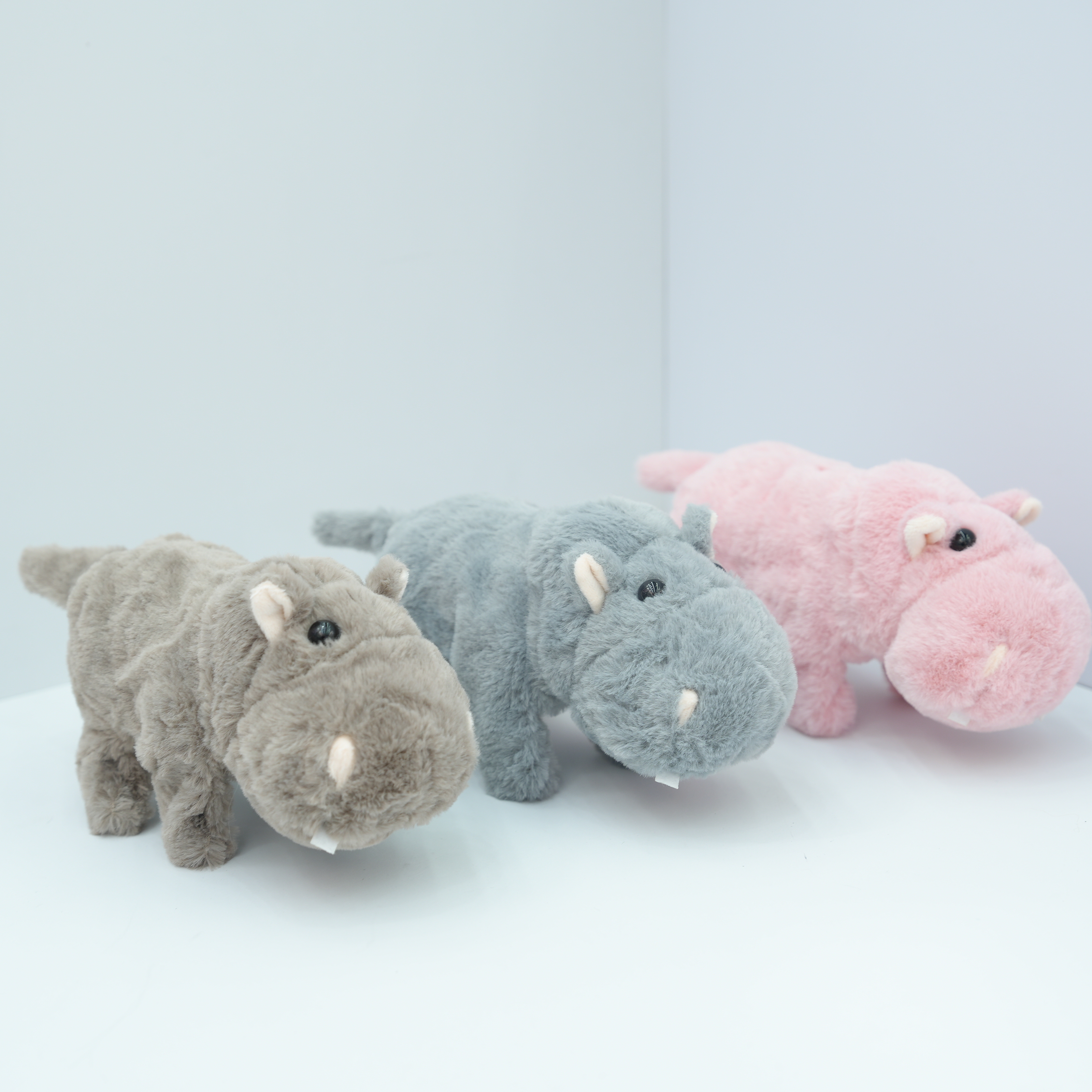 毛绒电动河马会走路会叫摇尾巴儿童玩具电子宠物