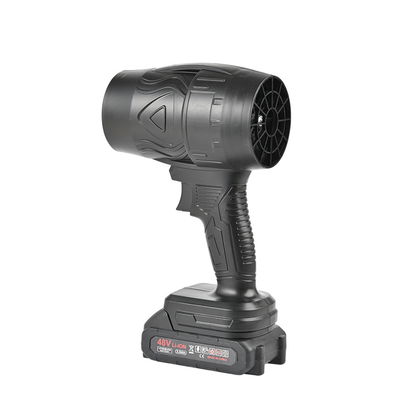 Lithium battery storm machine, portable household violent turbine fan, high-power dust removal, car washing, water blowing and hair dryer pic 2
