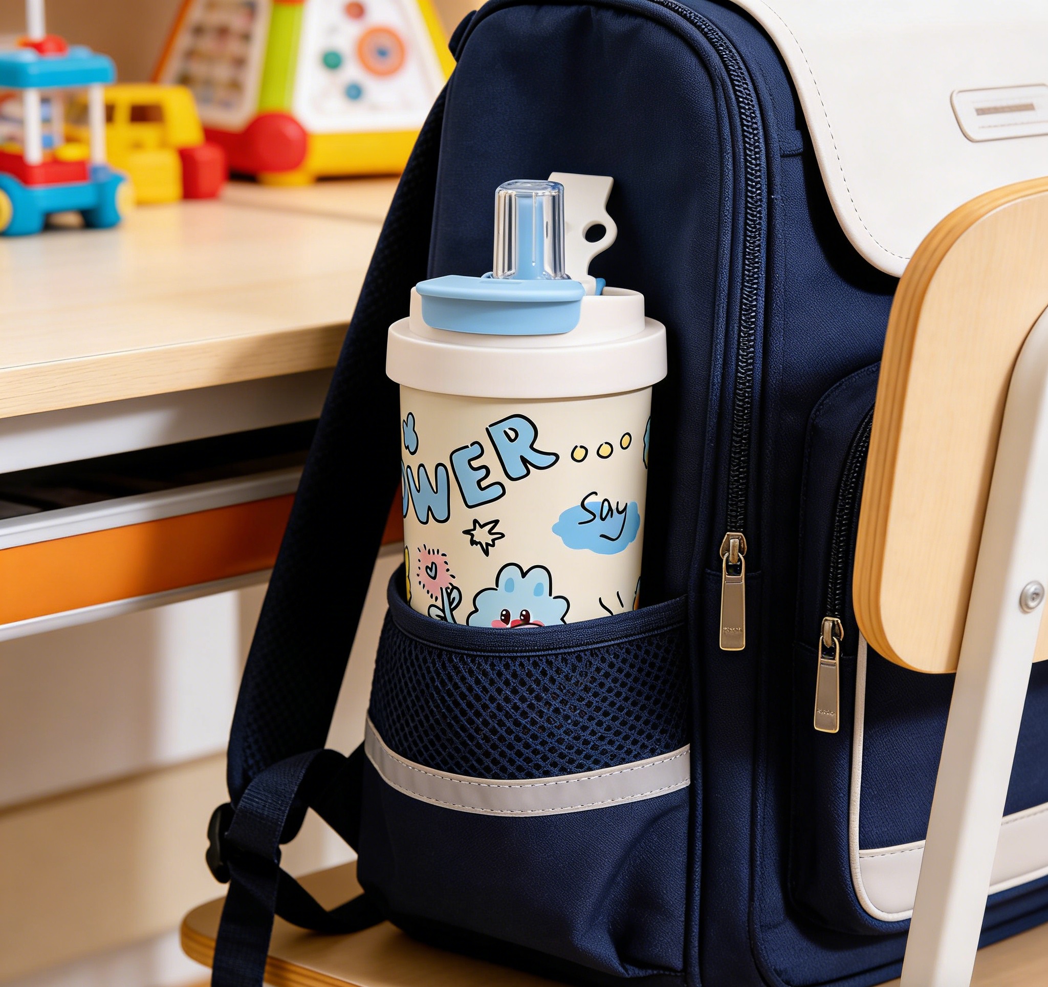 Women's portable compact car water cup, high appearance level water cup, portable office 304 cup Application Scenario