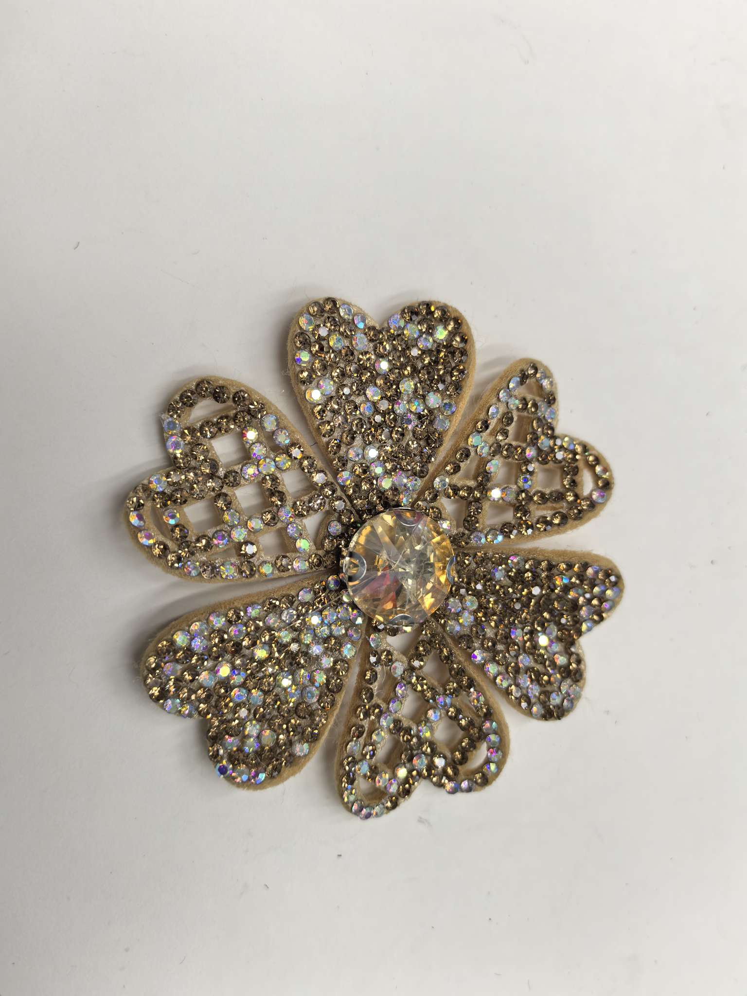 服装配件高端水钻立体花可DIY辅料产品图