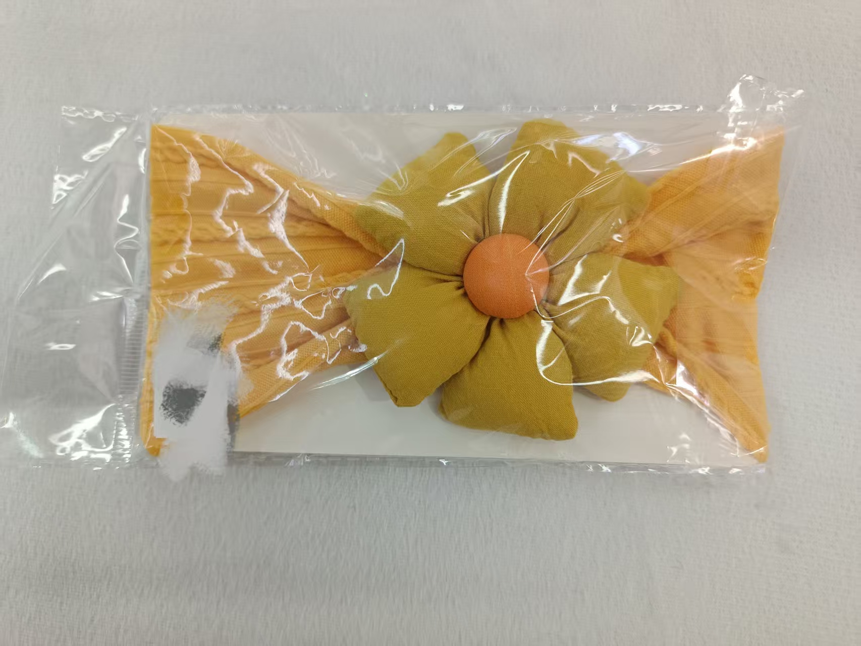 棉布花儿童发戴详情1