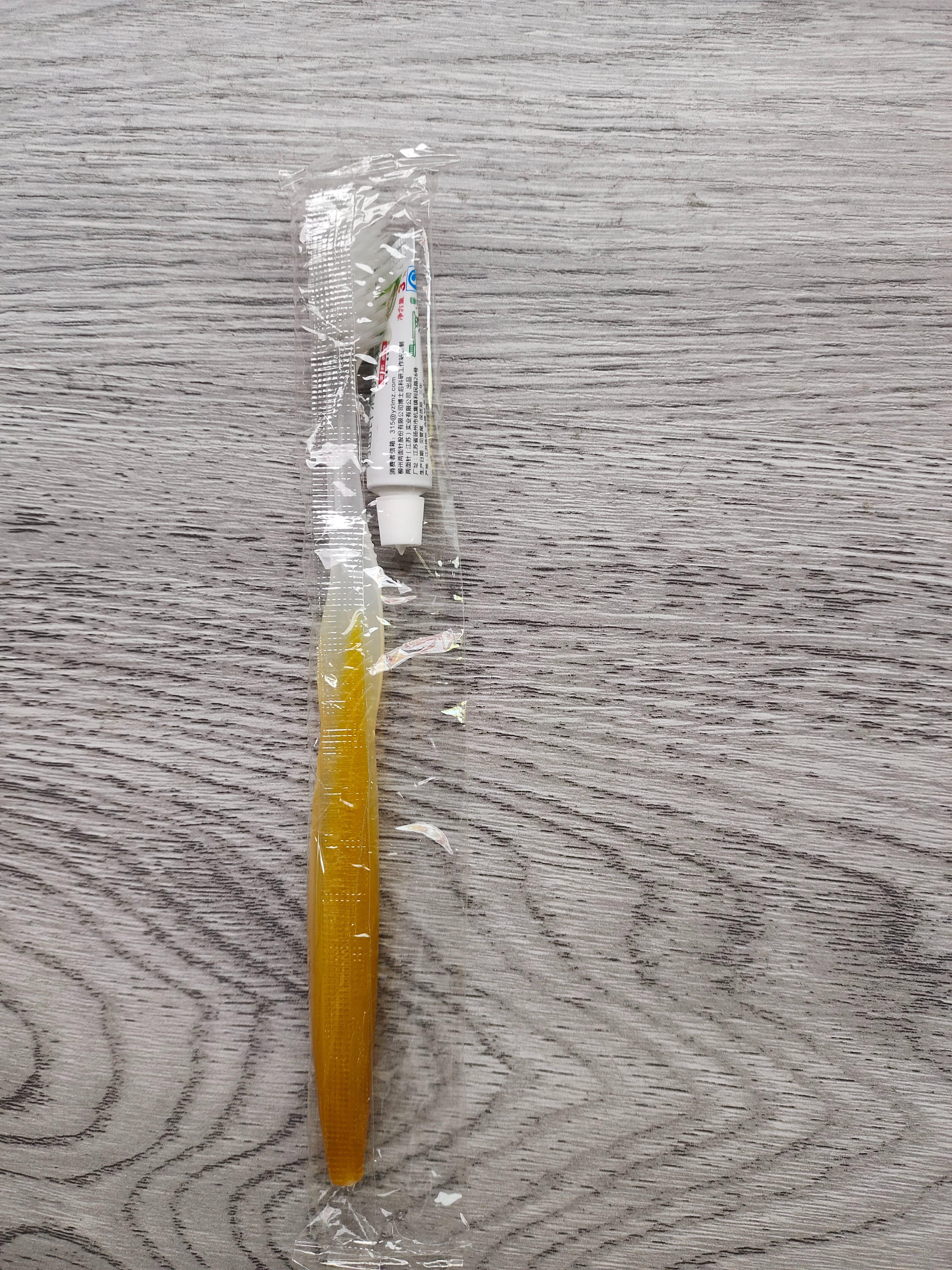 一次性牙膏牙刷套装