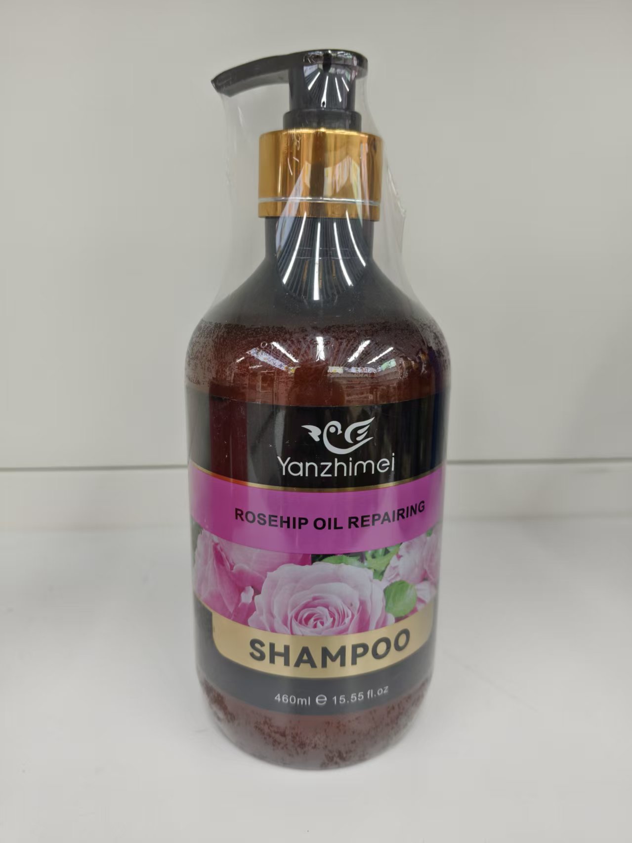maxi limpio 460ml Rose Green Tea Grape Ginseng Ginger Moisturizing Cleansing Shampoo Conditioner details Picture