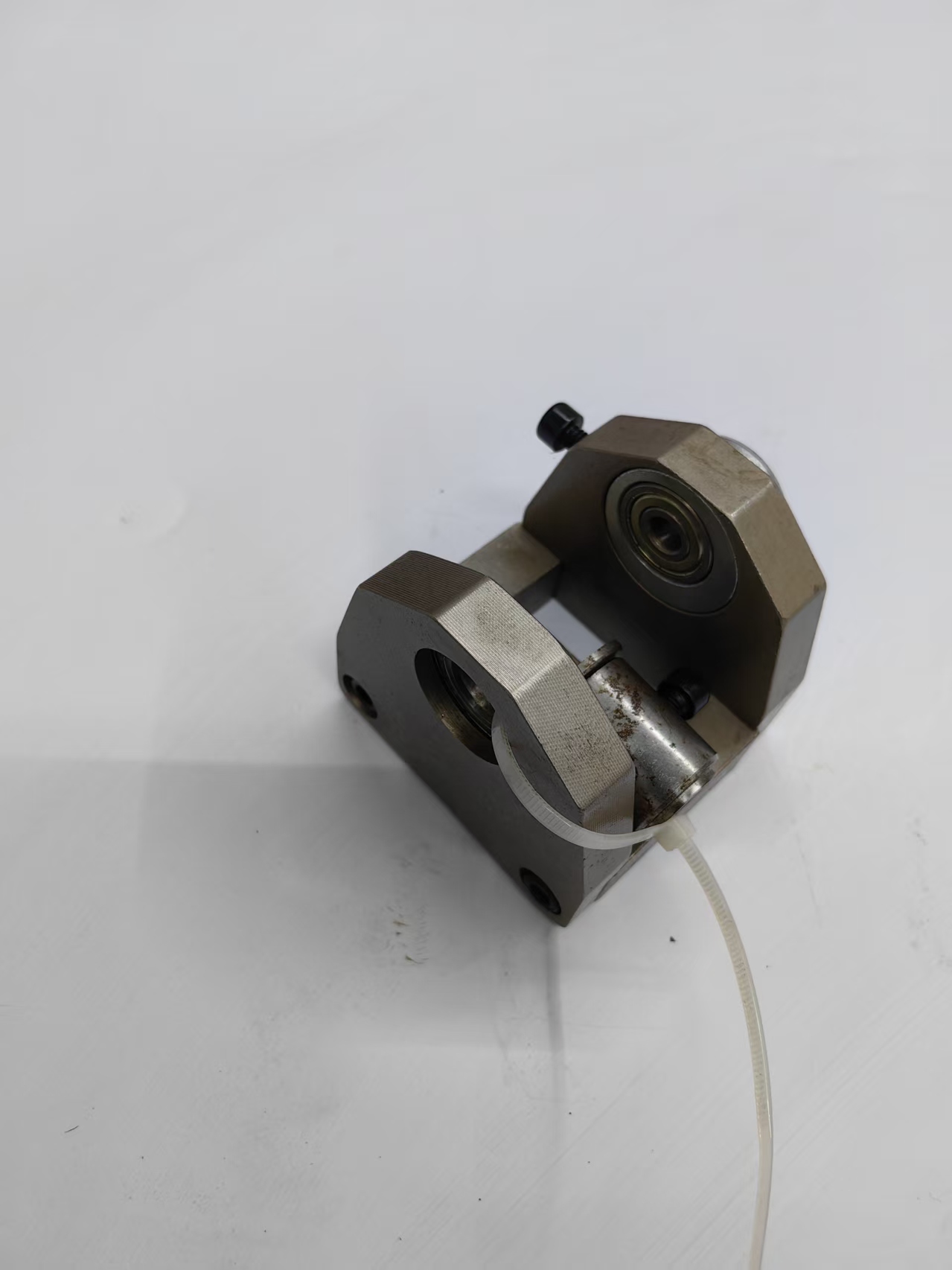 60/70型超声波花边机内置头模具支架压花机外置头模具支架支架可调偏心原厂花边机模具支架配件白底实物图