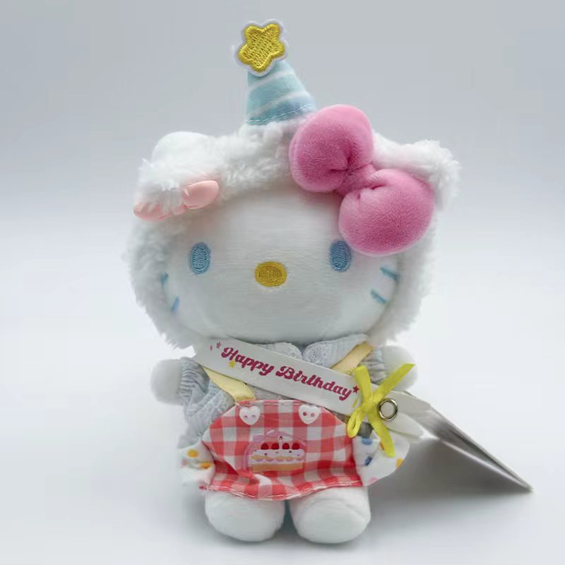 Authentic dopamine birthday set hellokitty bag pendant, small doll, high-end schoolbag pendant gift detail image 3