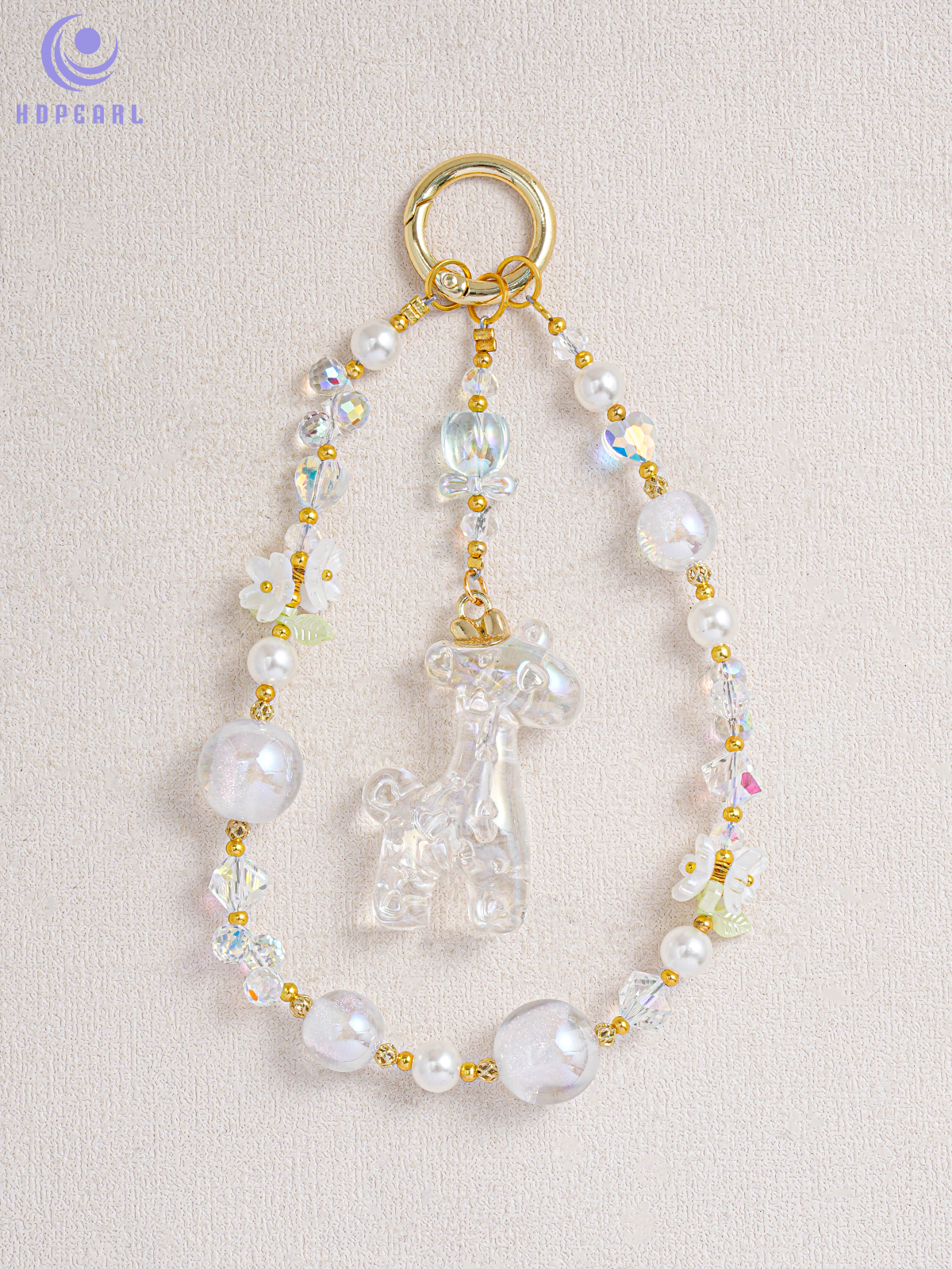 软萌串珠挂饰 少女心 DIY 钥匙扣 包包挂件治愈系小礼物