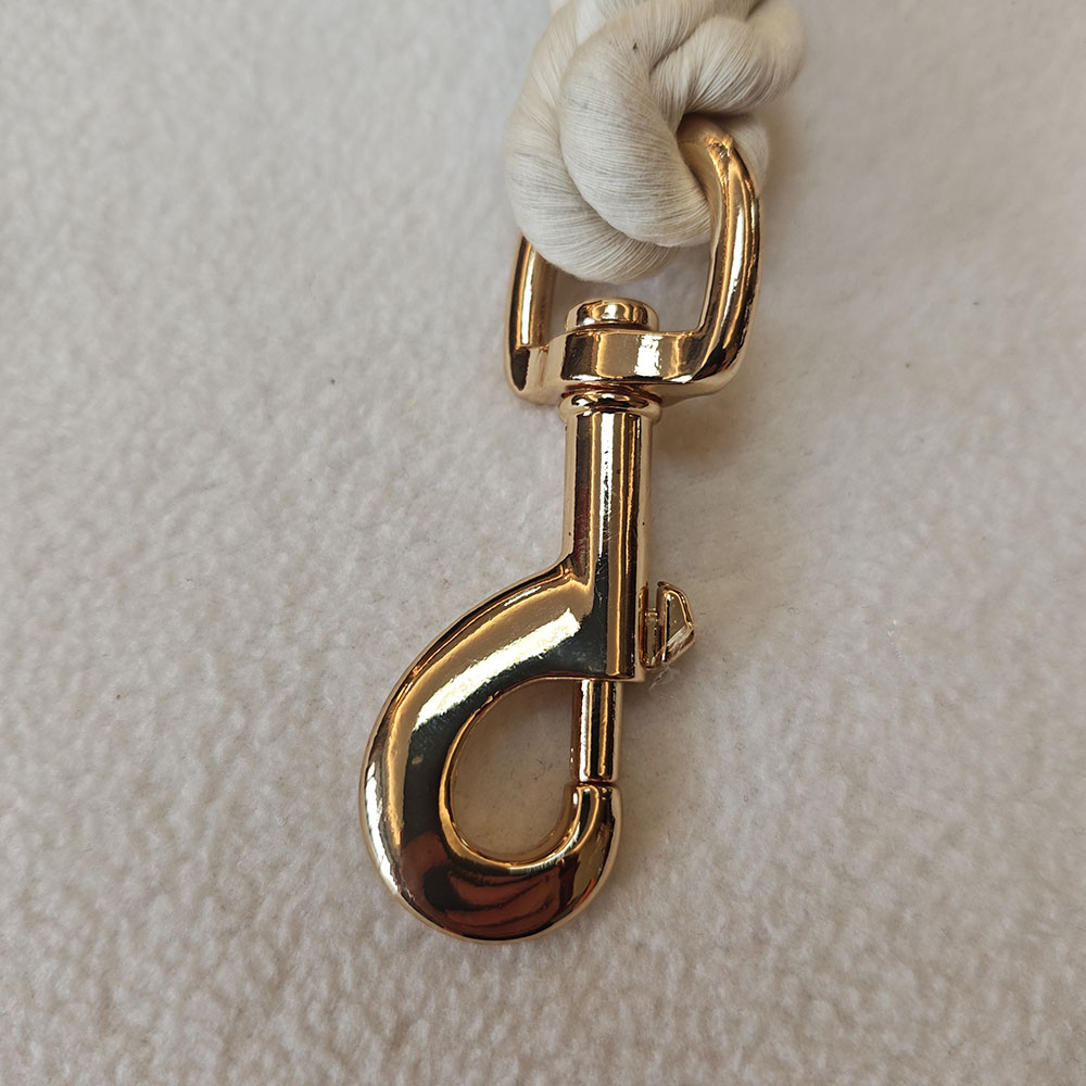 跨境货源厂家现货150*1.3CM三股绳编织牵引带宠物用品狗链狗绳详情1