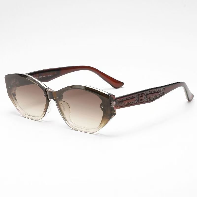 复古小框新款太阳眼镜女高级感轻奢墨镜网红直播防紫外线