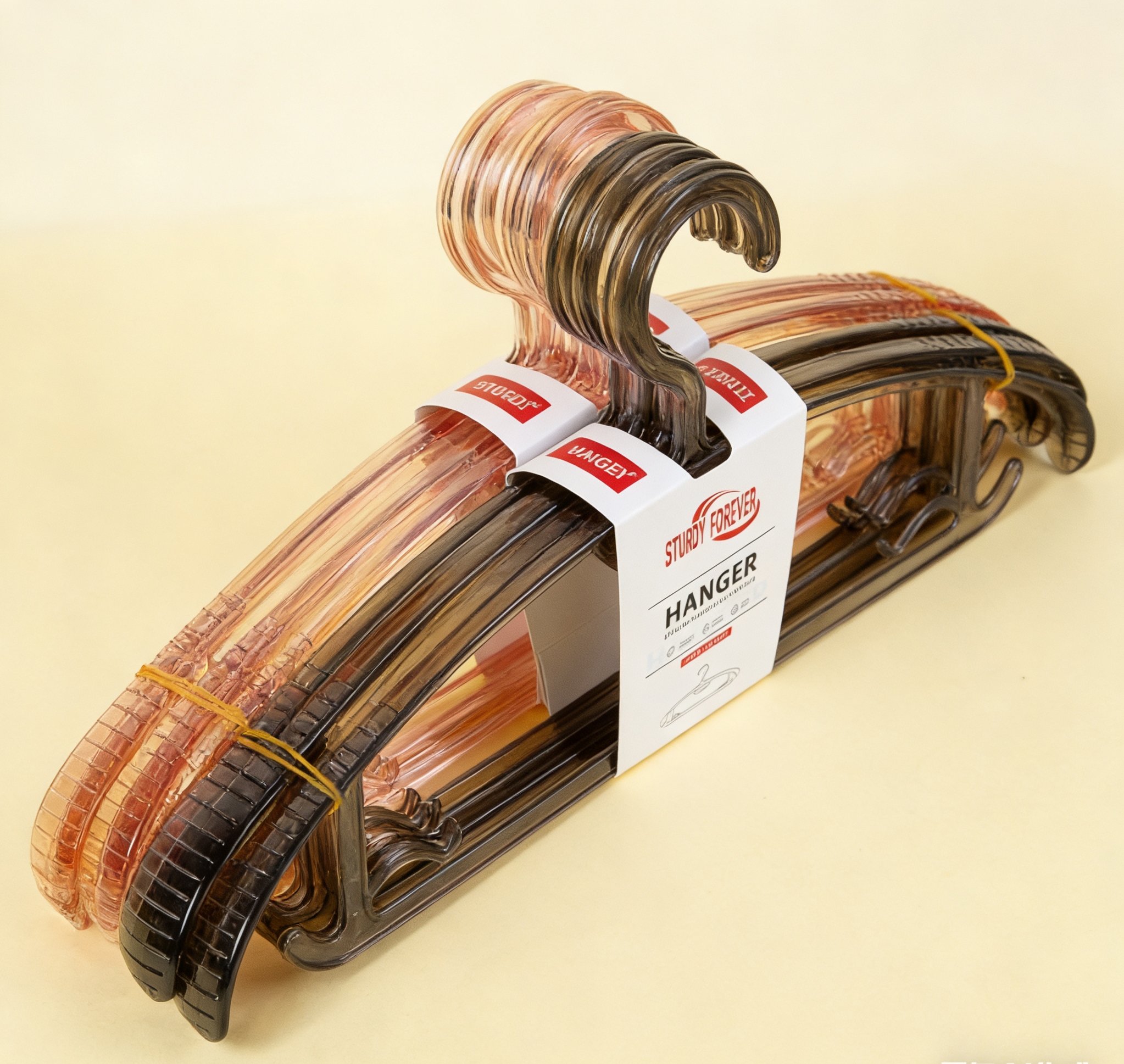 轻奢透明宽肩防滑衣架 卧室衣柜挂衣无痕防鼓包家用衣架