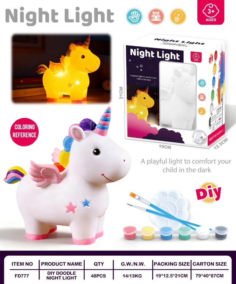 DIY创意夜灯产品图