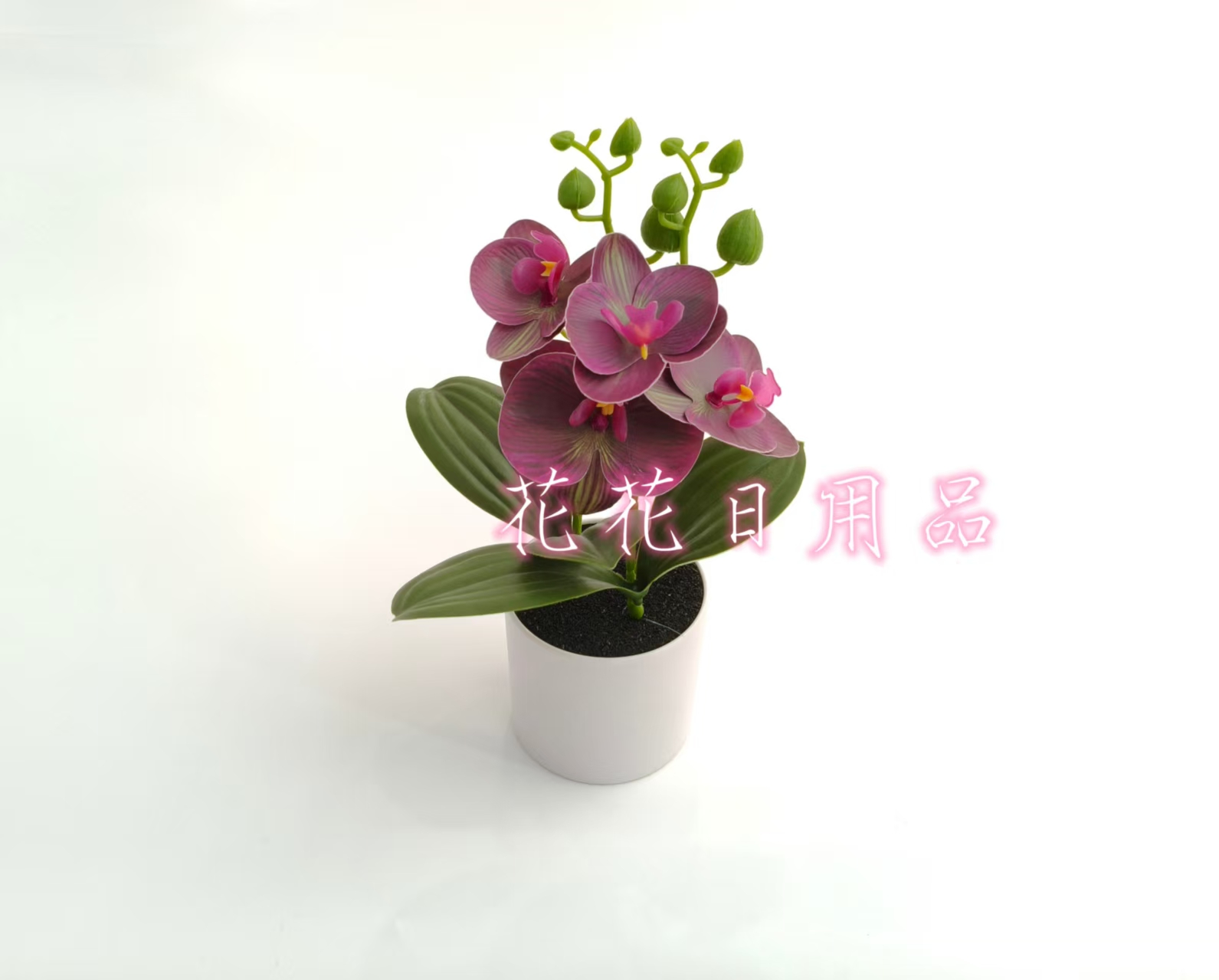 微缩模型/蝴蝶插杆/椰蛋树/多肉/韩版勾线花饰产品图