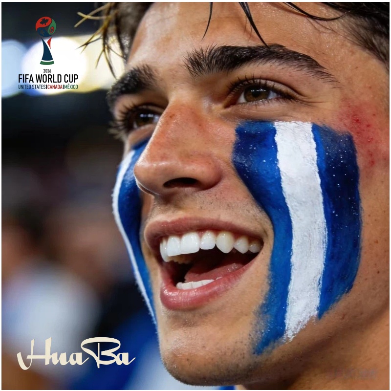 رسمت بارهبا وهي تساعد في مسابقة كأس العالم الجديدة عبر الحدود مع وجه القدم في الأرجنتين details Picture