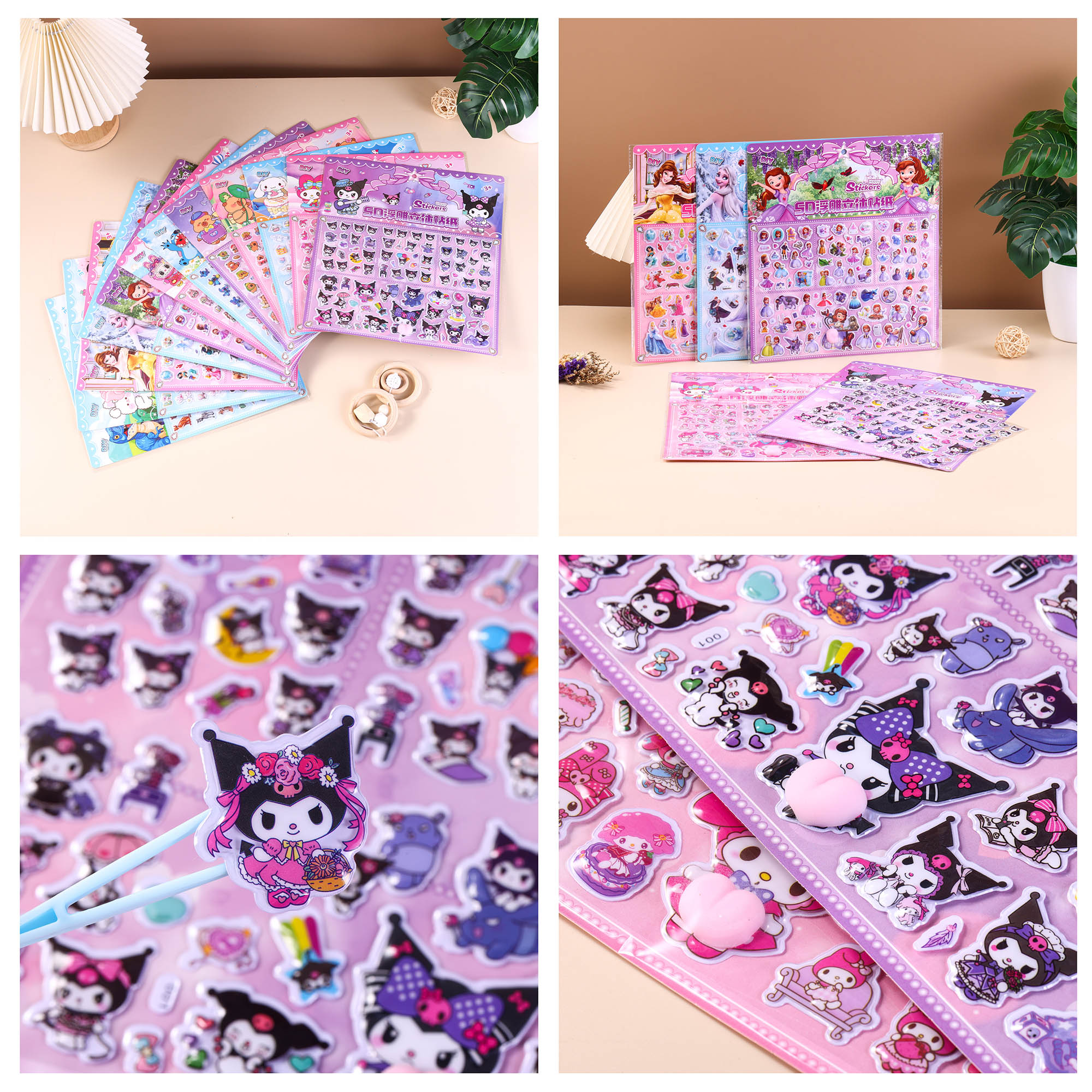 ZC-AC10儿童5D浮雕PP贴