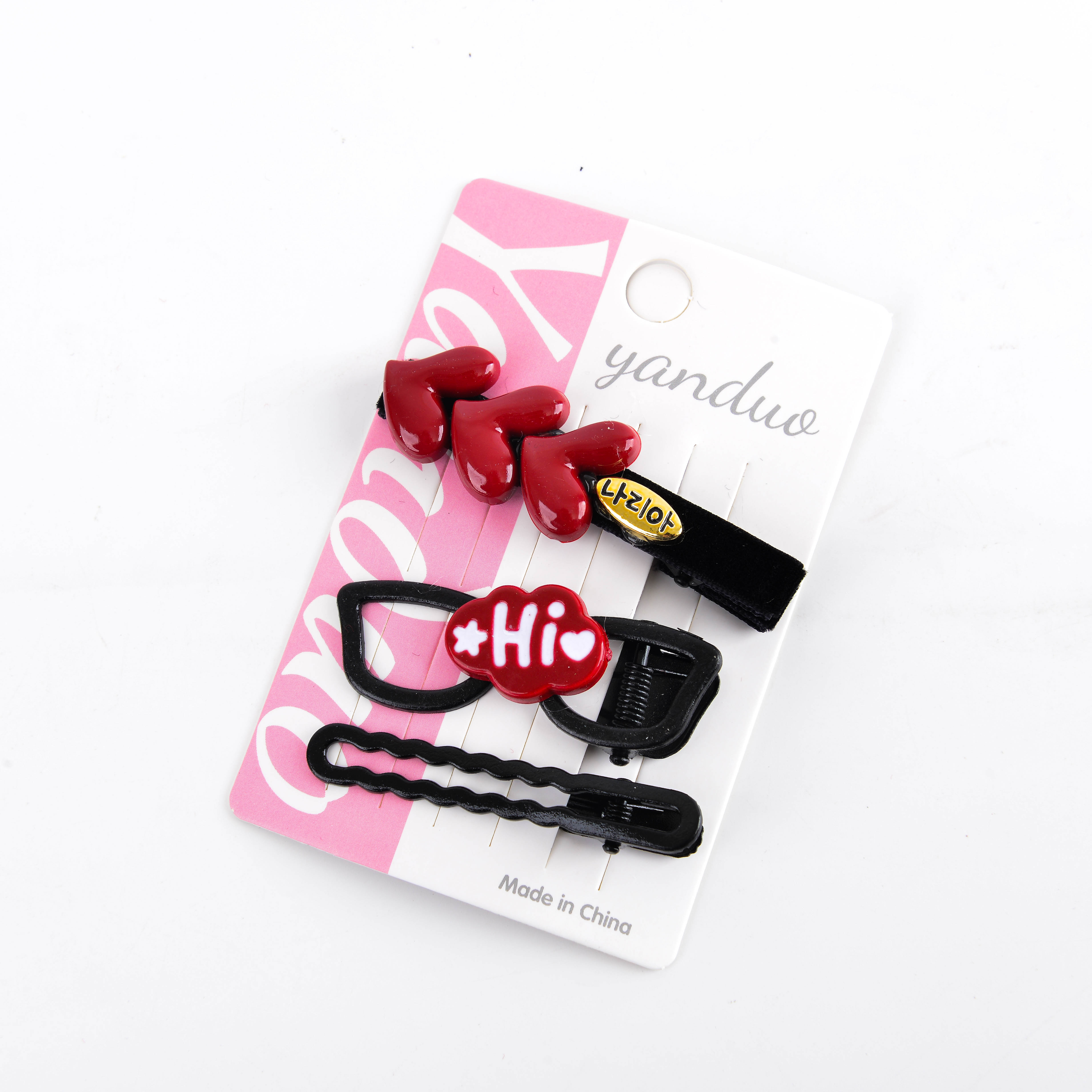 Hairpins, princess hair clips, small hair clips, small bangs clips, forehead children's hair clips, hair clips, headwear Item Picture