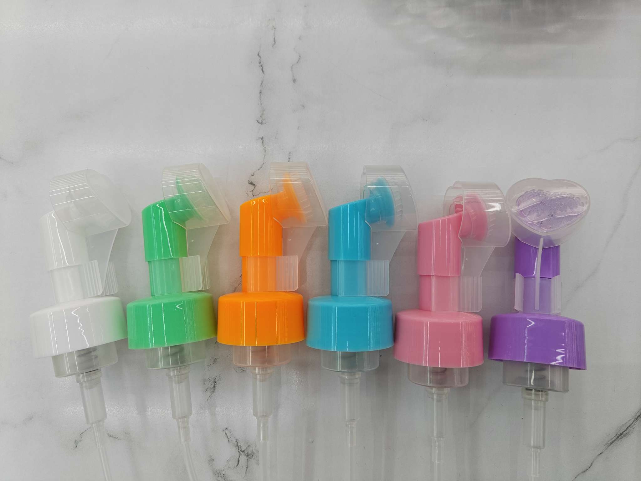 泡沫泵慕斯瓶泵头，洗手液喷头塑料盖子洗脸泡沫刷洗鞋泡沫刷玻璃瓶化妆瓶