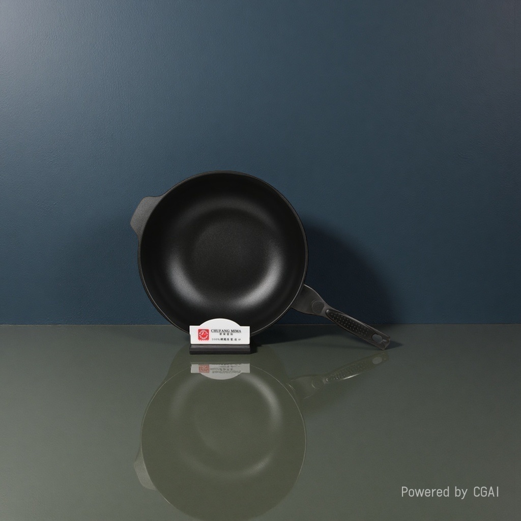 厨房密码 韩国原装进口 IH拉坦炒锅32cm （不含锅盖）图