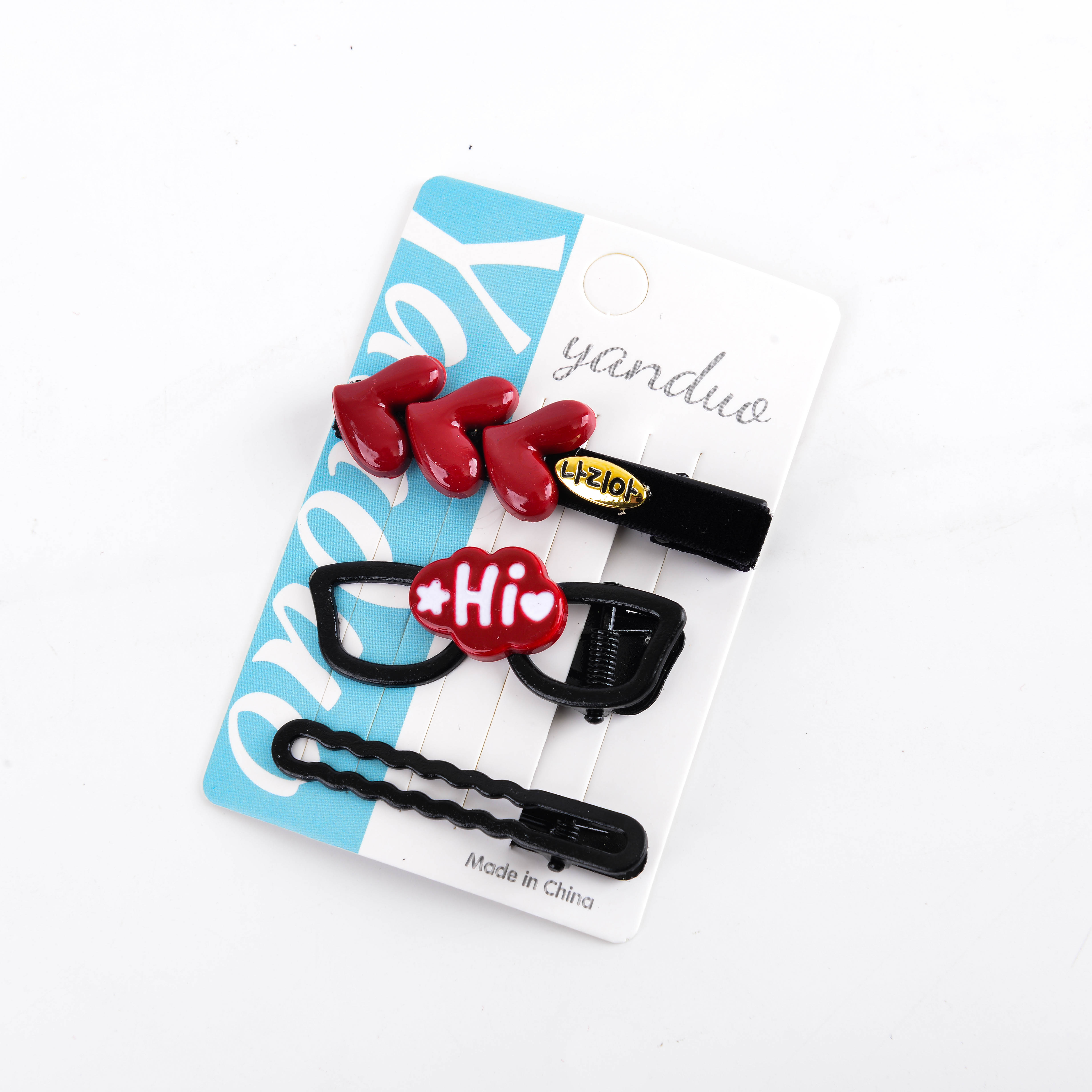 Hairpins, princess hair clips, small hair clips, small bangs clips, forehead children's hair clips, hair clips, headwear Specification image