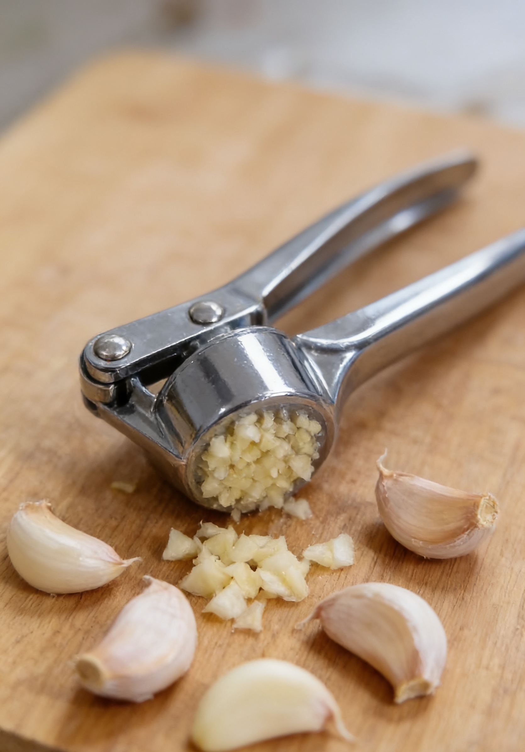 Stainless steel garlic press, manual garlic mince machine, kitchen garlic mopping machine, garlic peeling tool, manual garlic press, stainless steel kitchen garlic peeling and mopping machine, garlic mince machine, garlic paste holder, small tools wholesale Item Picture