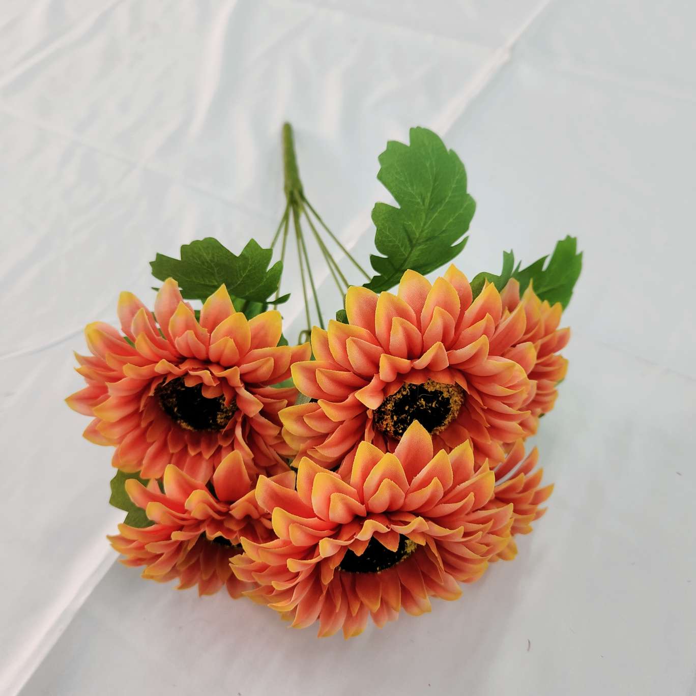 7 cabezas gerberas simulación de oficina bouquet de rosas cultura jardinería decoración proyecto detail image 9