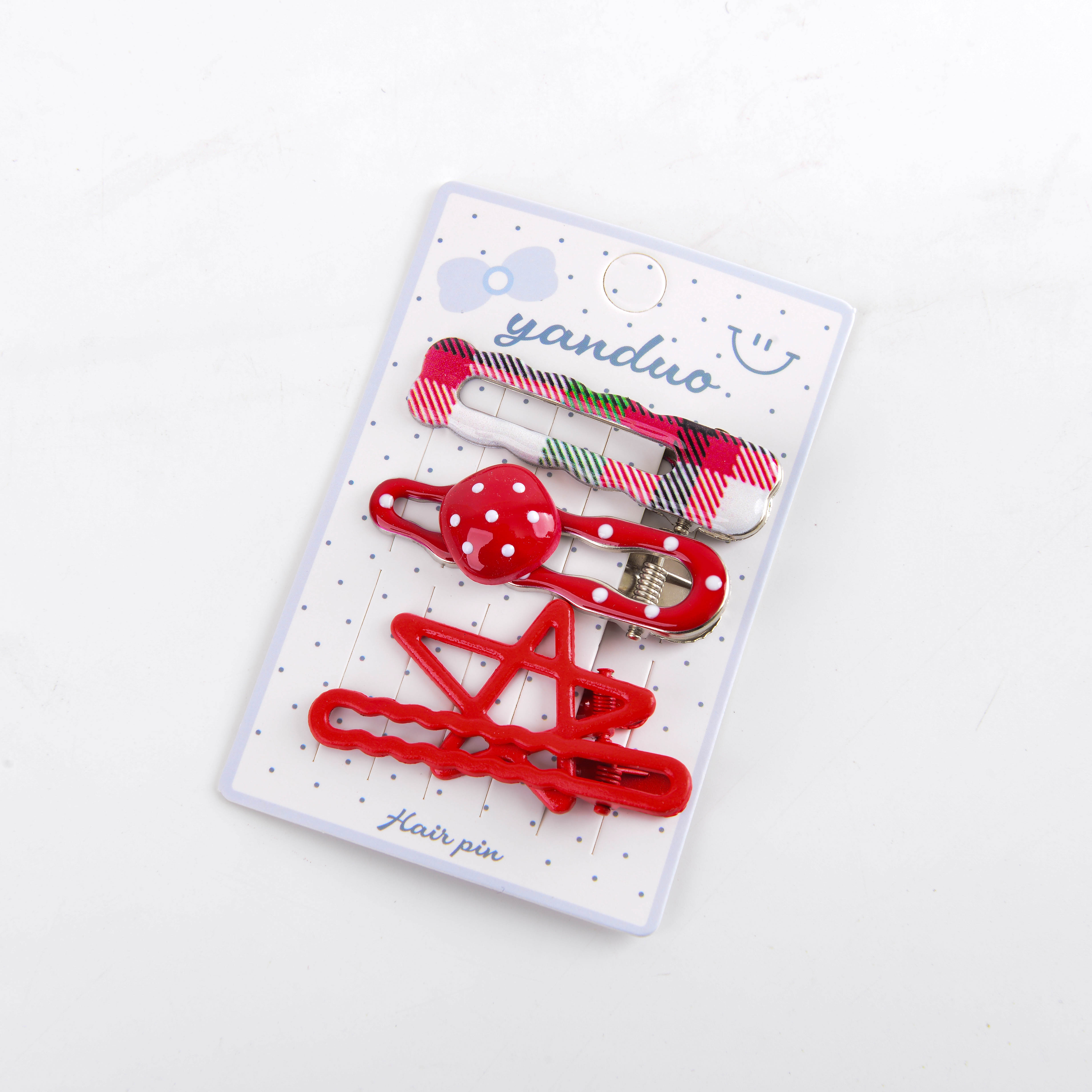 Christmas gift: Bangs, hair clips, side clips, decorative side hair clips, women's 2025 new style duckbill clips, children's headwear Item Picture