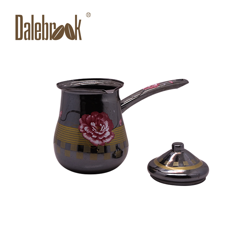 Dalebrook阿拉伯传统咖啡杯搪瓷 手冲壶带盖套装礼盒伴手礼出口中东细节图