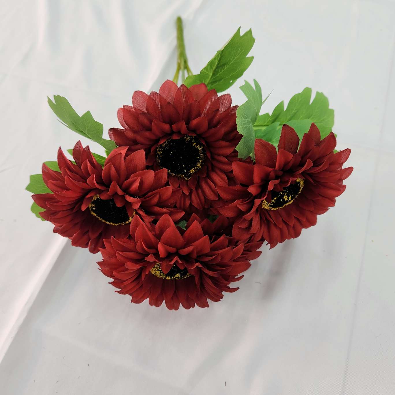 7 cabezas gerberas simulación de oficina bouquet de rosas cultura jardinería decoración proyecto Item Picture