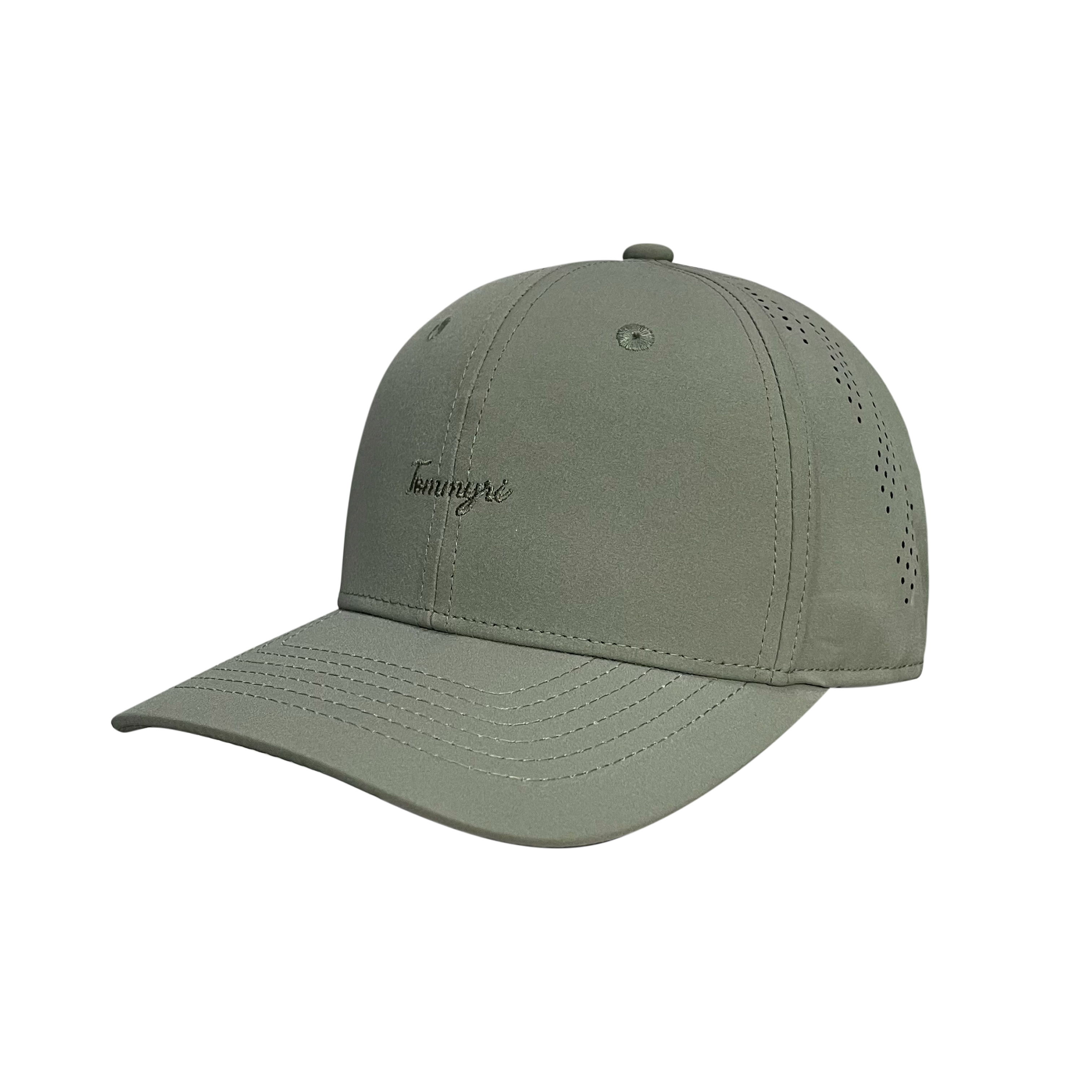 Spring and summer thin outdoor water-repellent, quick-drying, laser-punched sports baseball cap, versatile, trendy, simple, solid-color light plate, sun protection, breathable, slightly curved brim, high-quality, unisex baseball cap Specification image
