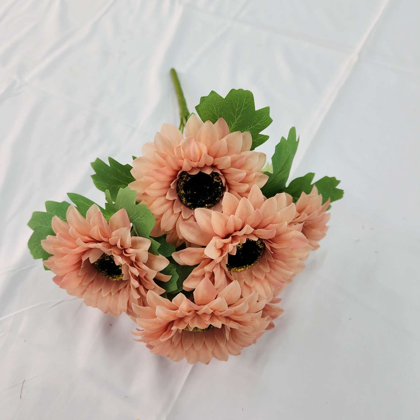 7 cabezas gerberas simulación de oficina bouquet de rosas cultura jardinería decoración proyecto detail image 10