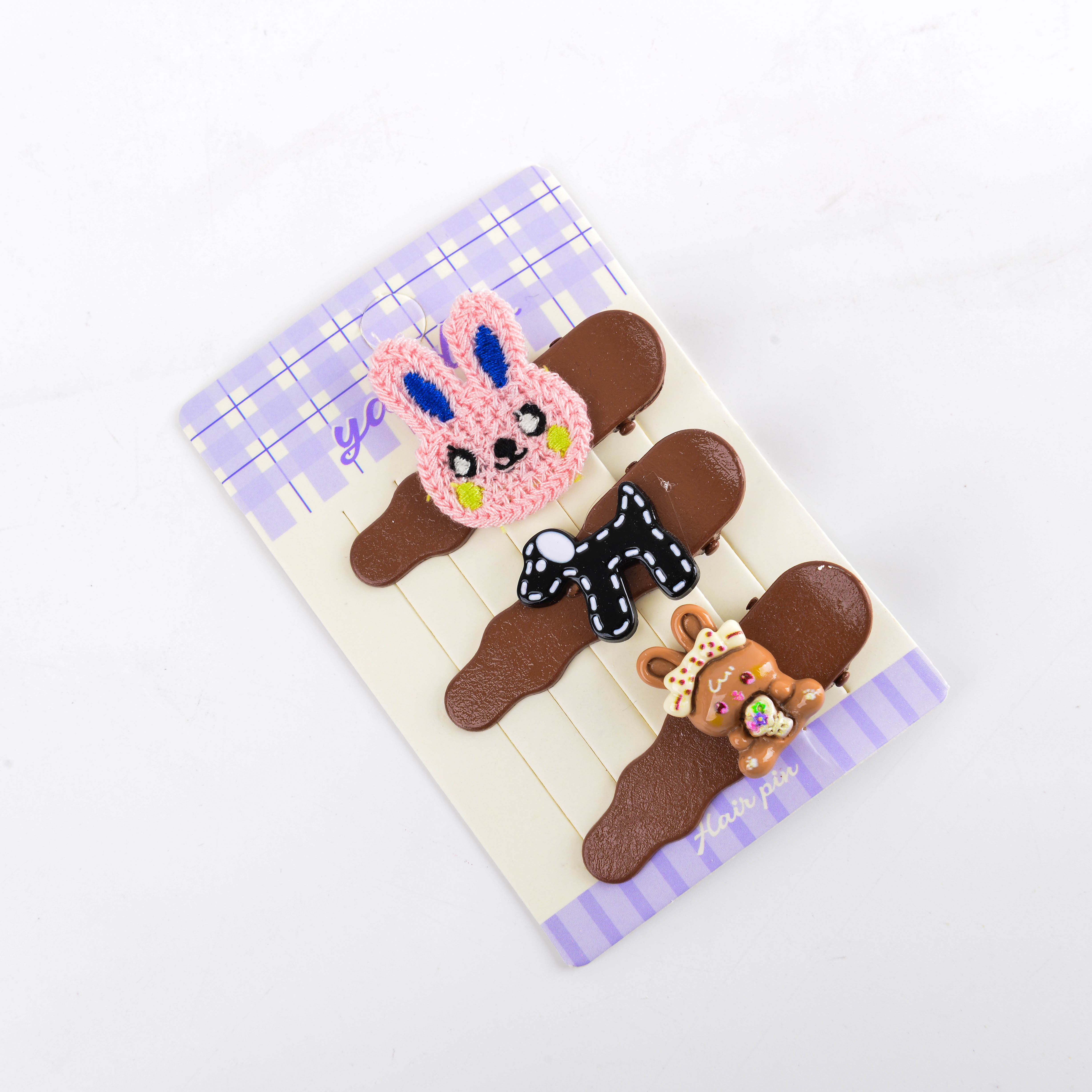 Bow hair clip, children's hair clip, small side bangs hair clip, girls' broken hair clip, headwear Application Scenario