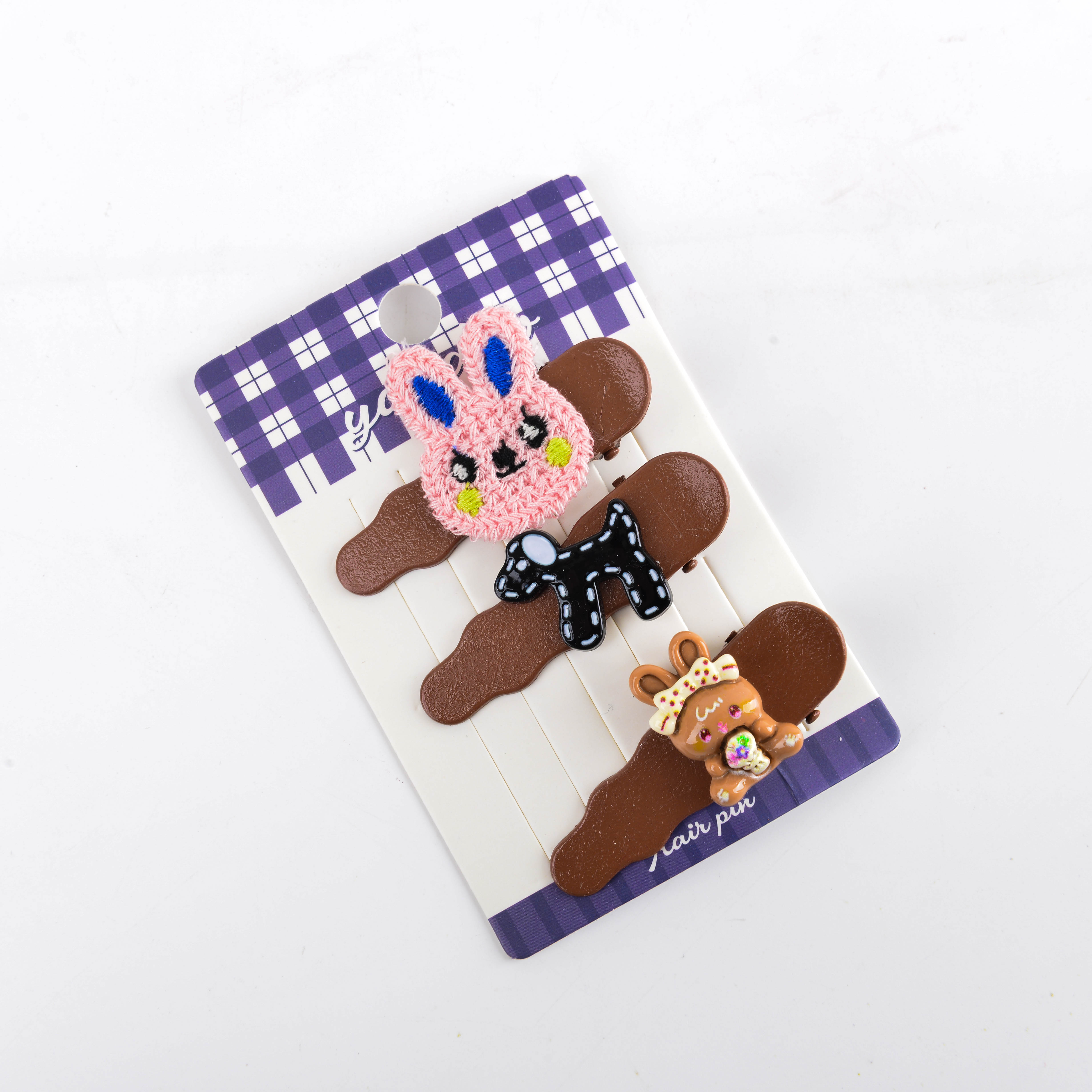 Bow hair clip, children's hair clip, small side bangs hair clip, girls' broken hair clip, headwear Item Picture