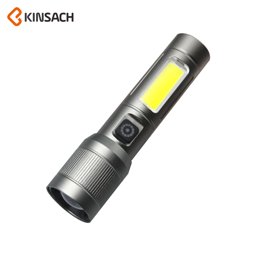 KINSACH星之源多功能铝合金 白激光 手电筒