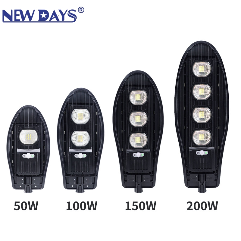 NEWDAYS marca crossover nuevo LED luz solar radar sensor humano farola hogar patio al aire libre resaltado luz de emergencia luz de inundación a prueba de agua y polvo Item Picture