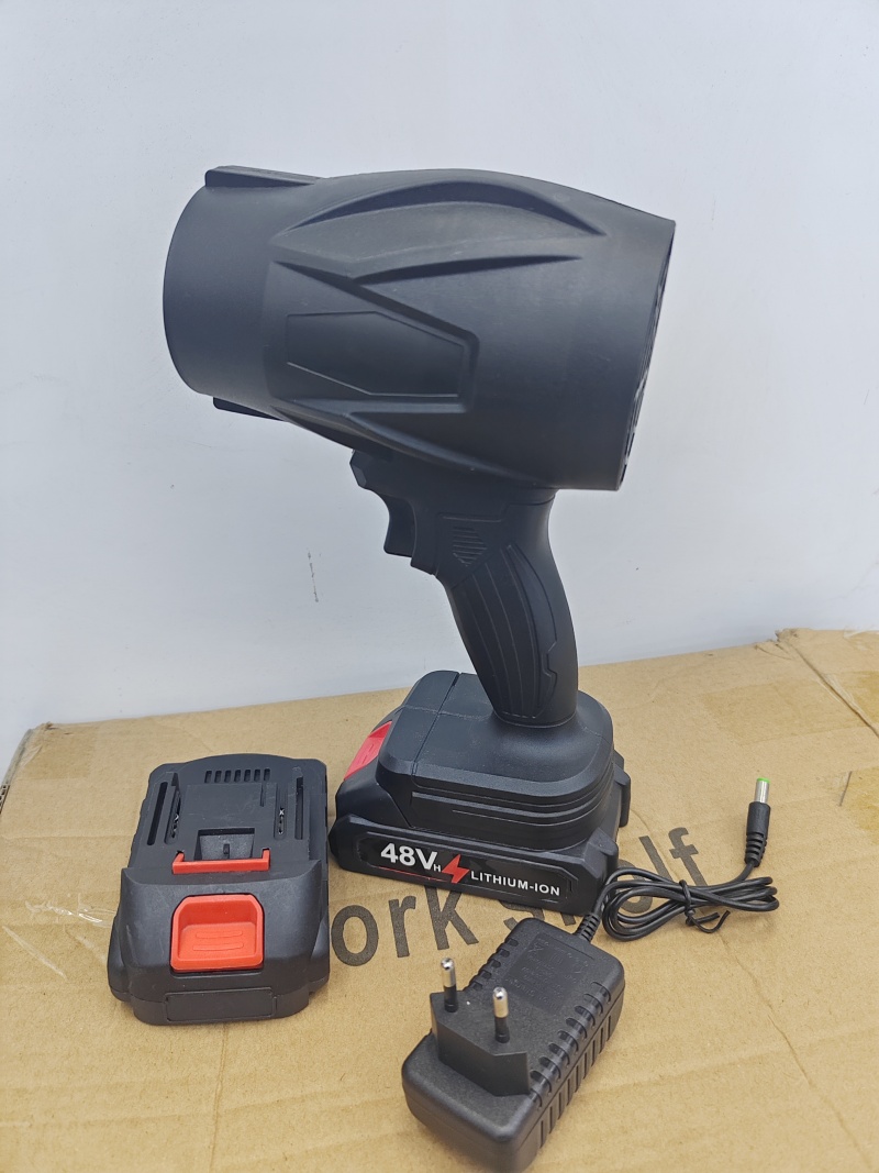 The new lithium battery storm engine turbocharged industrial-grade high-power dust removal, multi-functional water blowing and car washing violent fan pic 2