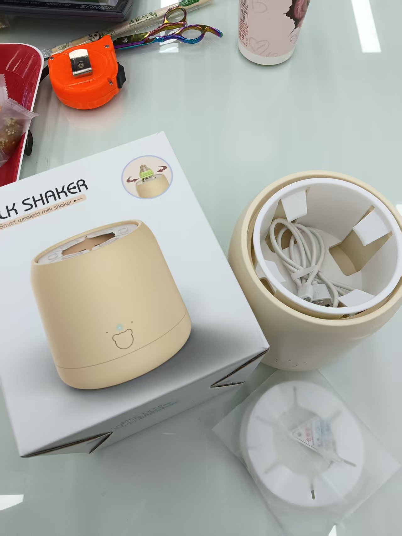 智能无线奶瓶摇匀器暖奶器奶瓶消毒器多功能便携宝宝用品适用新生儿护理
