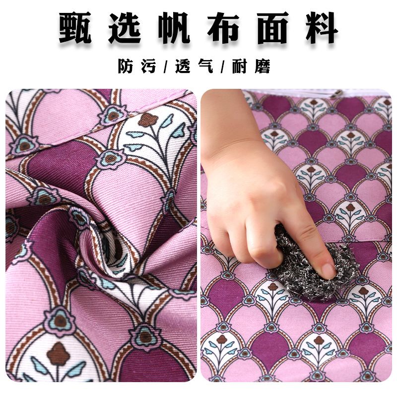 New canvas apron, kitchen princess-style cooking, home use, princess-breathable, fashionable work clothes, waistband, stain-resistant pic 12
