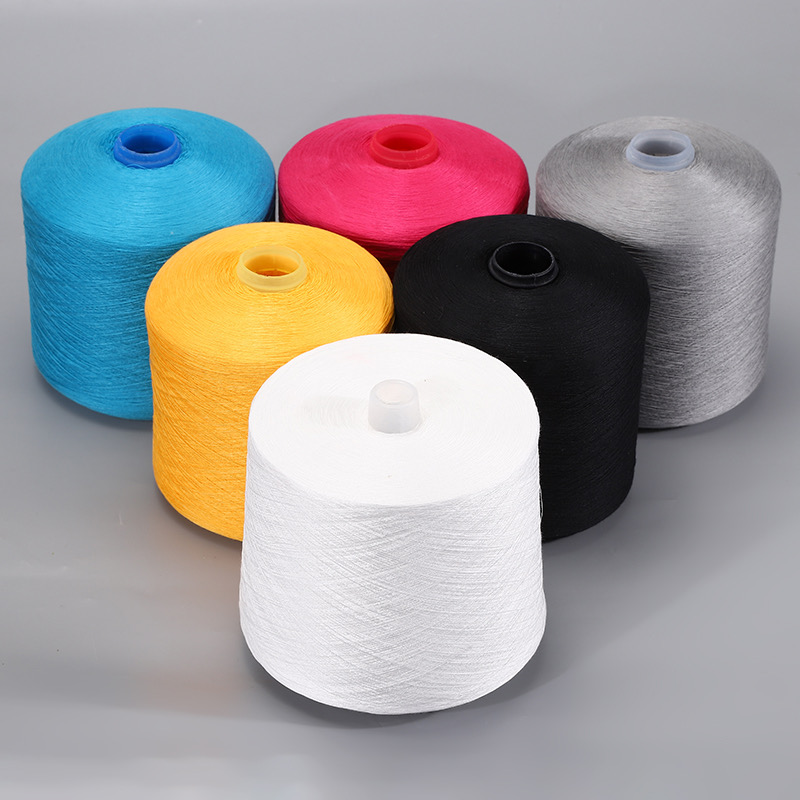 Polyester cone yarn sewing thread is available in multiple specifications and supports dyeing