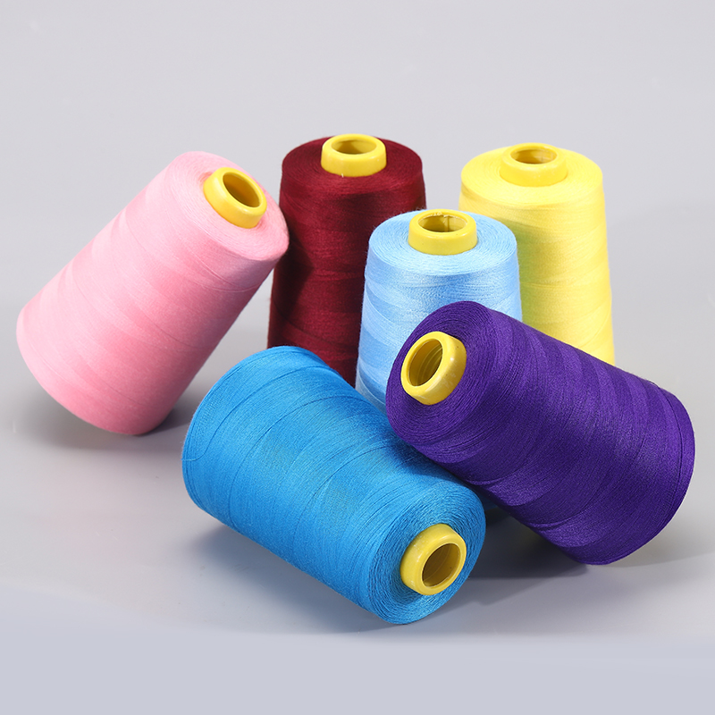Chiba brand 60S/2 polyester sewing thread is available in multiple colors and customizable