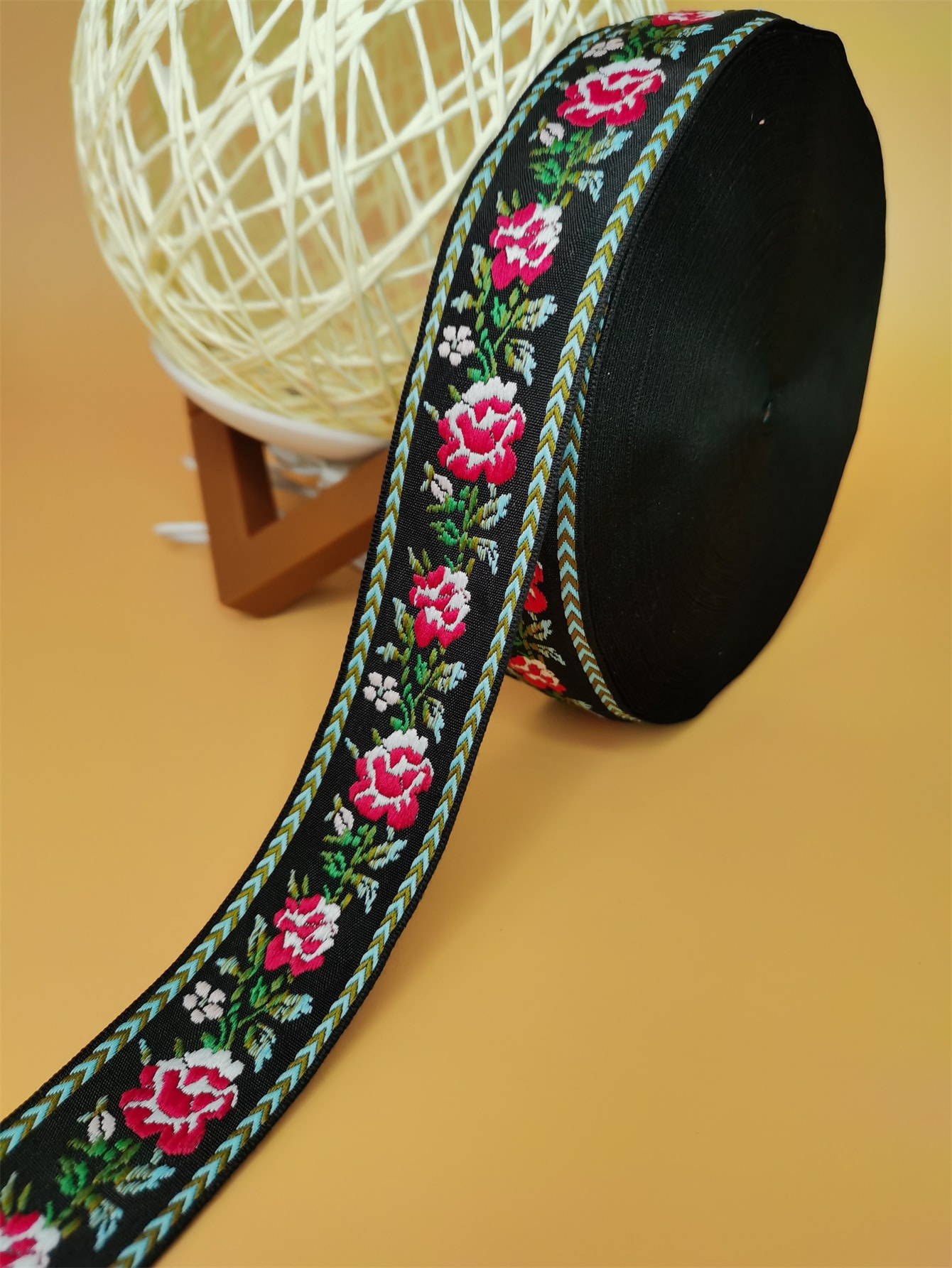 缎带/织带/加厚人文织带/丝带/人字纹织带产品图