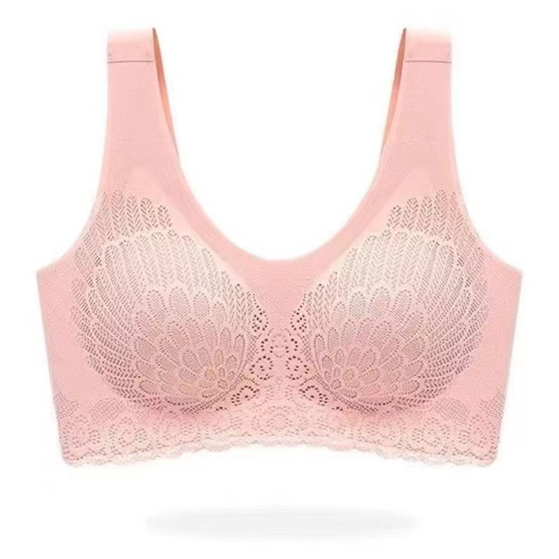 40# broadband vest, detachable chest cushion for export to the Middle East inventory, latex 4.0 seamless back beauty underwear, women's small chest without steel rings, adjustable breathable, exercise sleep, women's QNI Specification drawing