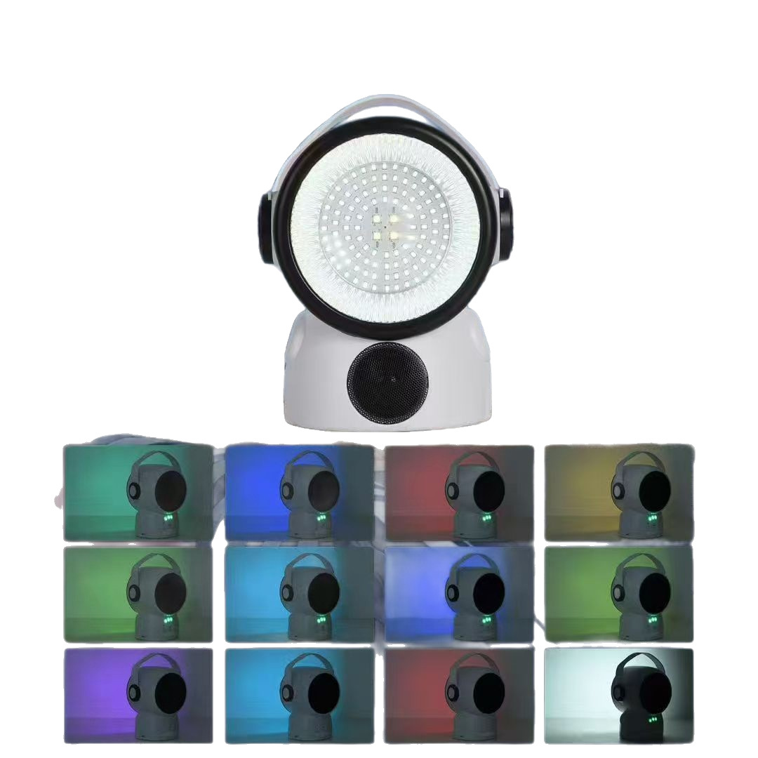 AIBUCUO 2025 New Astronaut Outdoor Camping Bluetooth Speaker Light usb Solar Outdoor Camping Light Item Picture