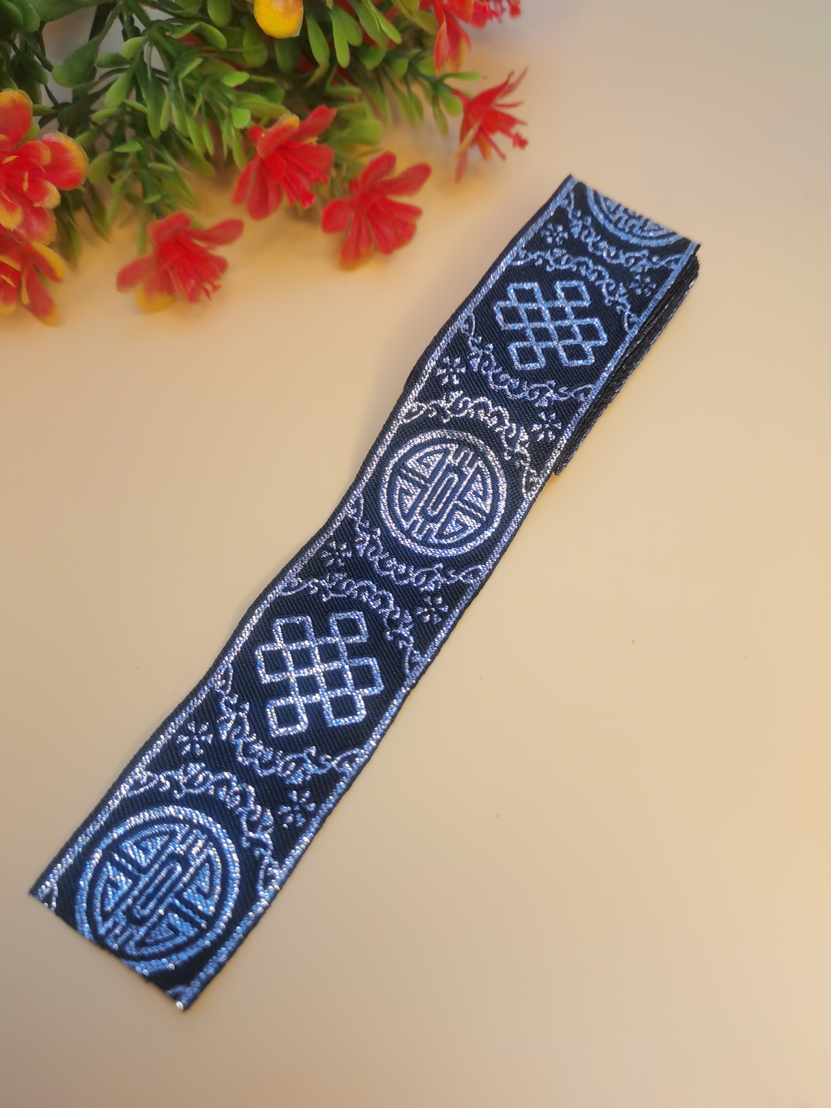 缎带/织带/加厚人文织带/丝带/人字纹织带细节图