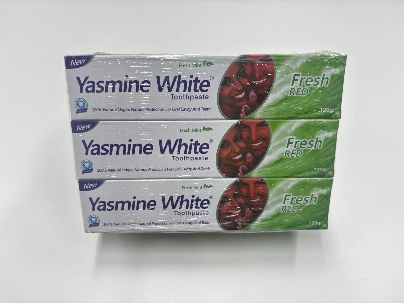 Yasmine White牙膏美白清新口气牙膏120g