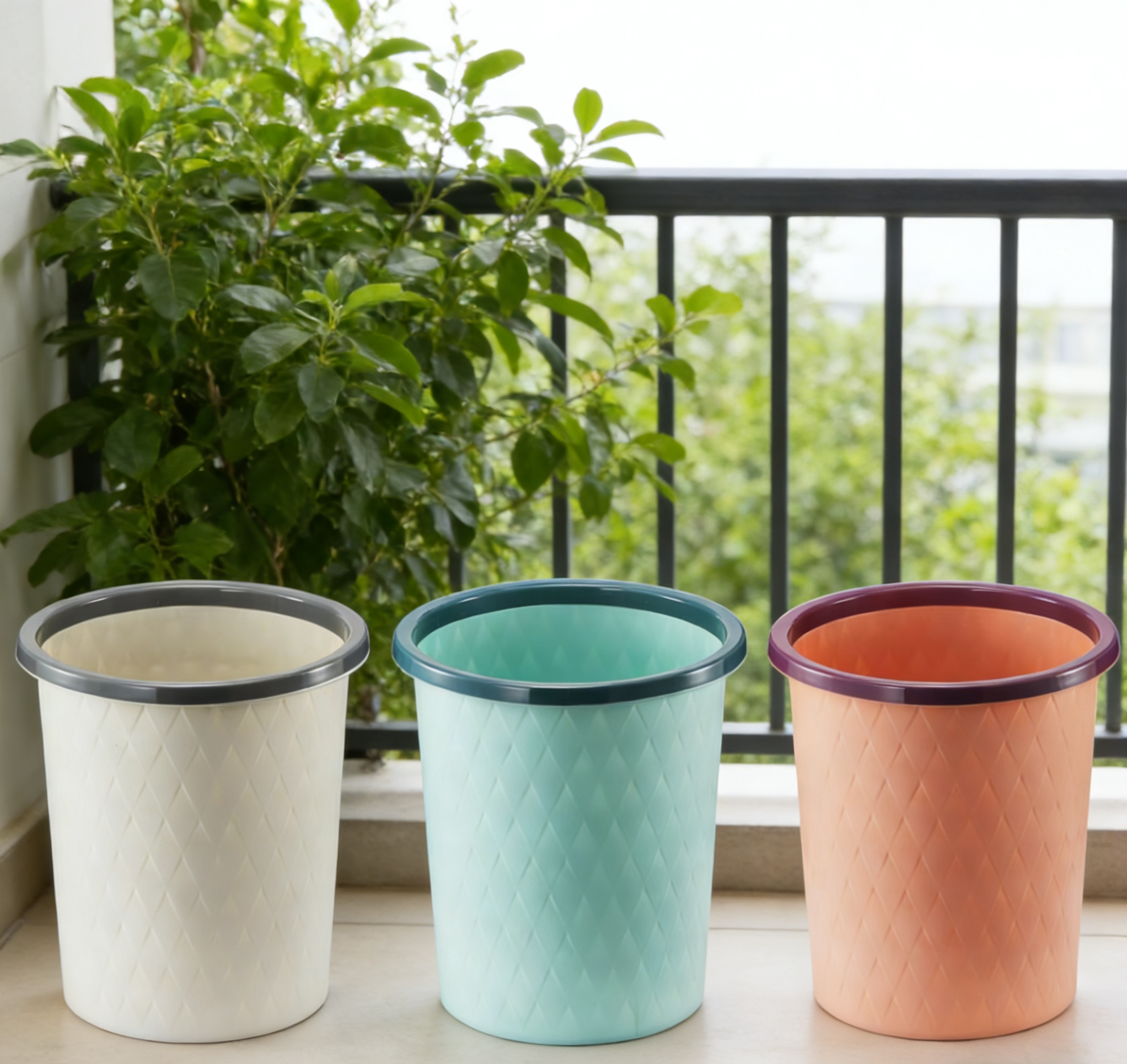 垃圾桶/垃圾桶收纳桶/笑脸垃圾桶/不锈钢垃圾桶带盖/垃圾篓细节图