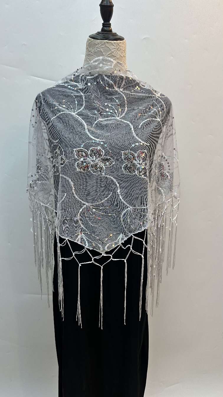 Muslim headscarf, triangular scarf, shawl details Picture