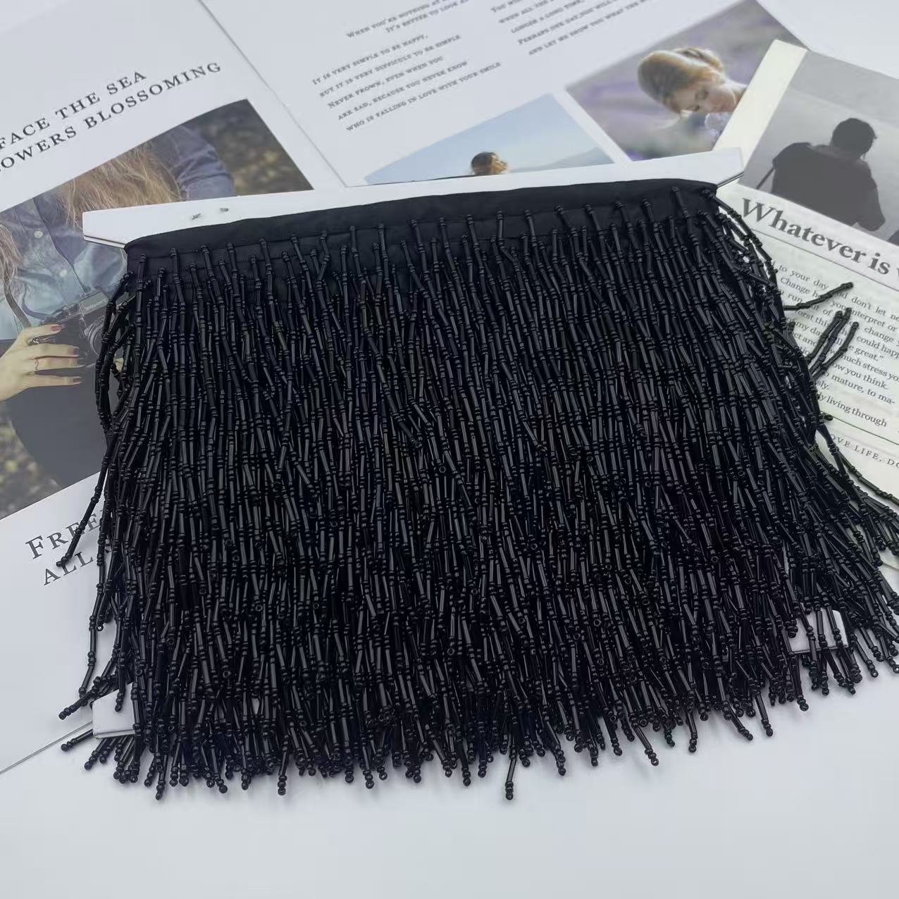 流苏/皮革小流苏/棉线流苏腰绳/尼龙流苏/中国结配件产品图