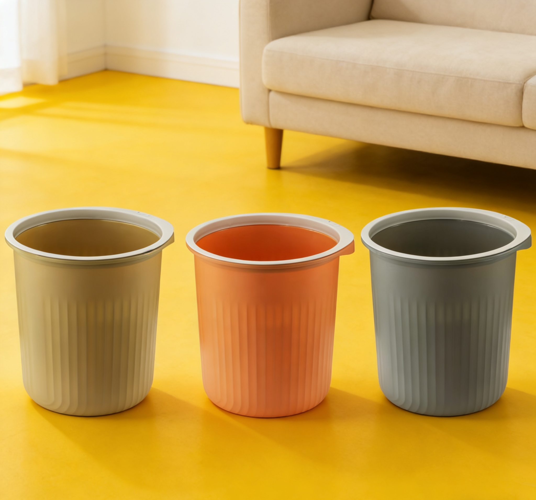 垃圾桶/垃圾桶收纳桶/笑脸垃圾桶/不锈钢垃圾桶带盖/垃圾篓细节图